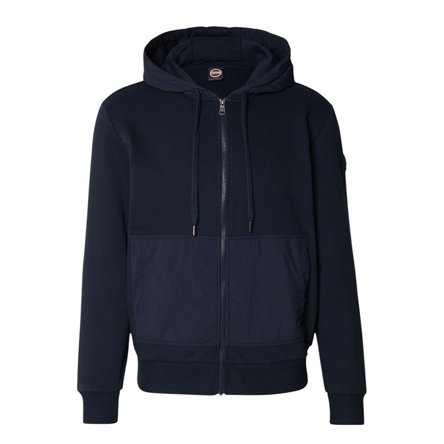 Felpa cappuccio con dettagli in nylon da uomo Colmar Originals | 6183/5WS068